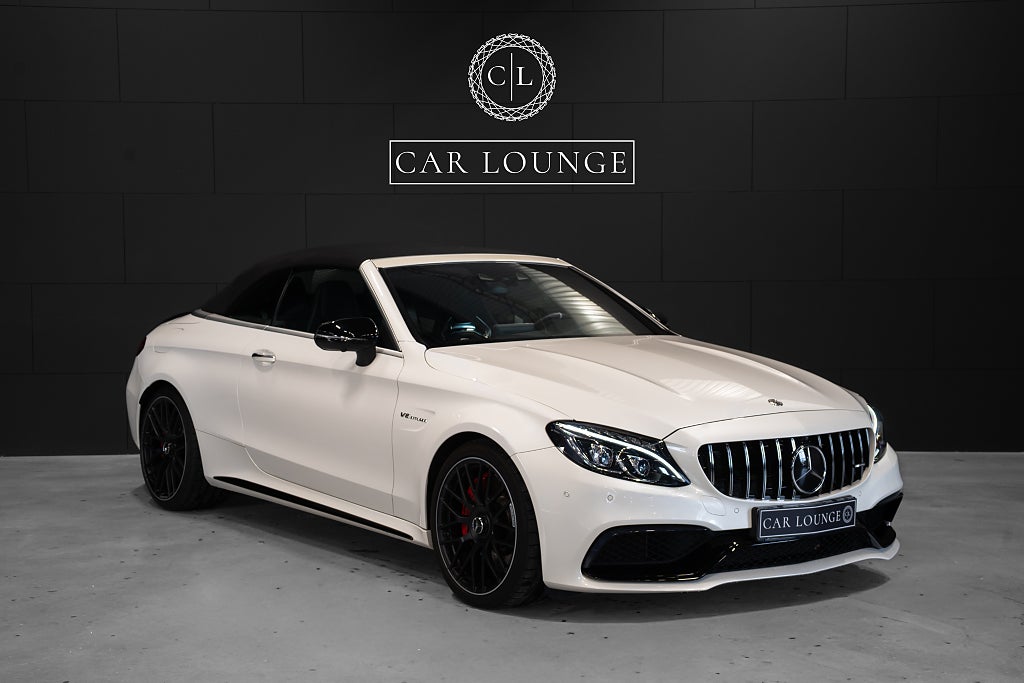 Mercedes-Benz C63 S Cabriolet AMG \ Performancessäten \ Head Up \ Burmester