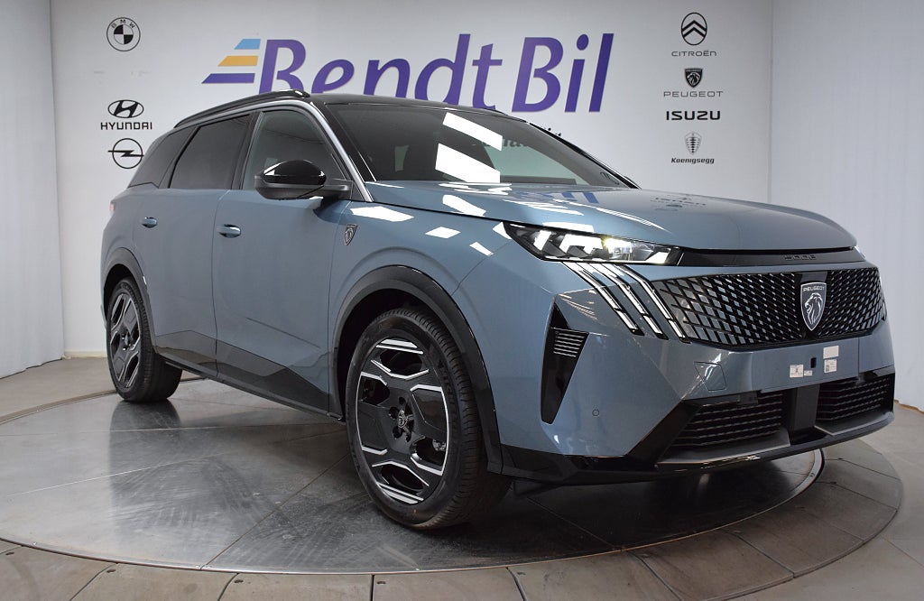 Peugeot E-5008 GT. El 4X4 465km räckvidd / 5499:-/mån 7-Sitsig
