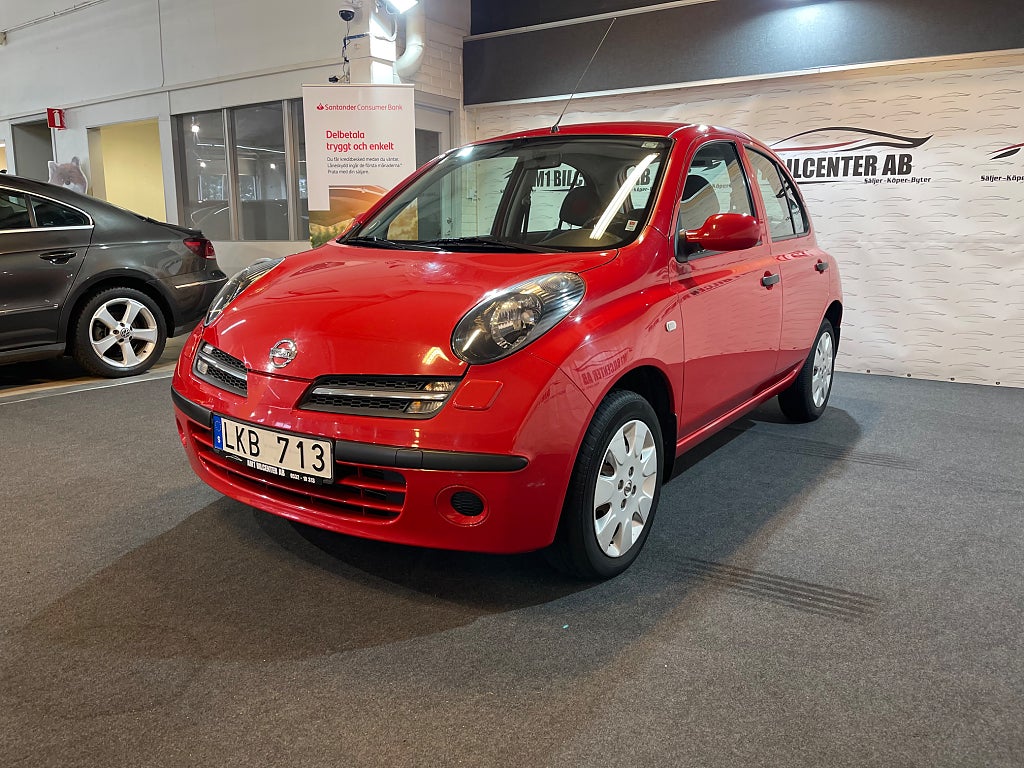 Nissan Micra 5-dörrar 1.2 Automat 80hk lågmil