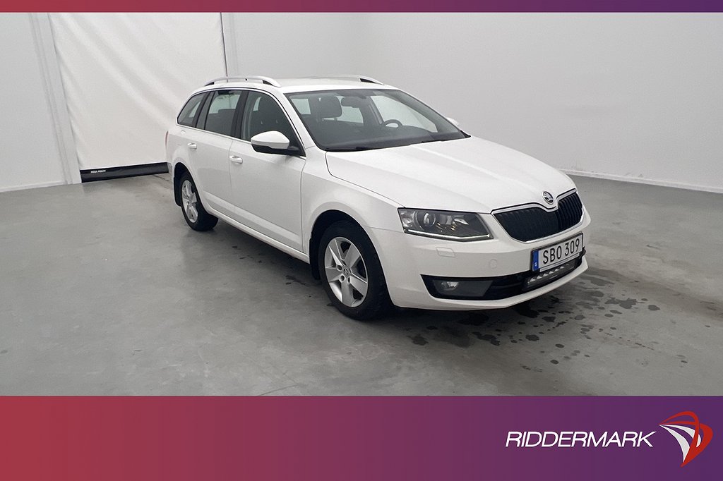 Skoda Octavia 1.6 TDI 4x4 105hk Elegance Värm Sensorer Drag