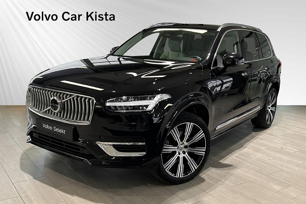 Volvo XC90 7 Säten Recharge T8 Plus Bright DRAG H/K Läder