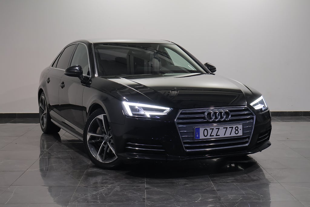Audi A4 SEDAN 2.0 TDI 190HK S-TRONIC PROLINE MS DÄCK COMFORT 