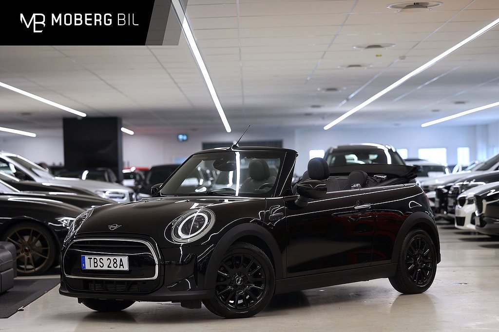 MINI Cooper Cabriolet 136hk B-Kamera Sportstolar