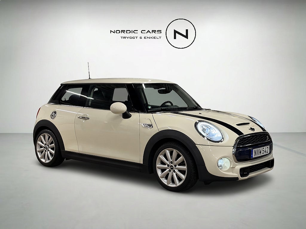 MINI Cooper S 3-dörrars 192 HK PDC Cruise Nybes