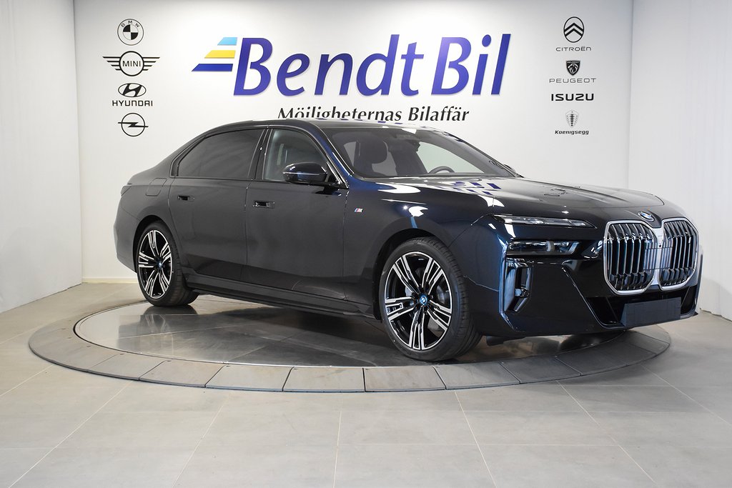 BMW i7 xDrive60 Executive / Connoisseur/ Nypris: 2.033.700:-