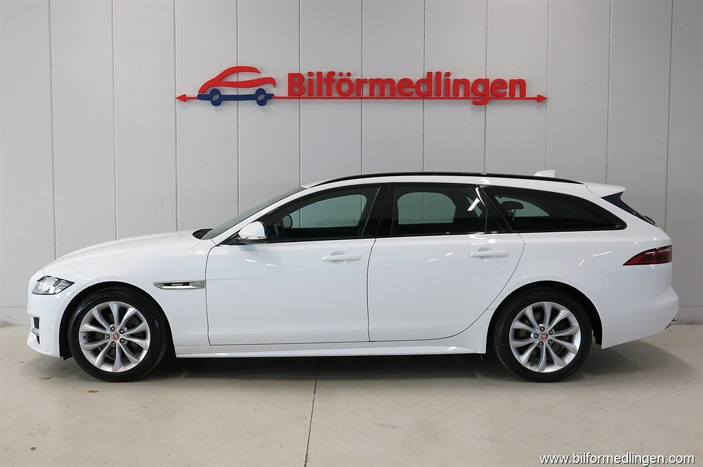 Jaguar XF 2.0D Aut. 180hk R-Sport V-Hjul 1 Ägare