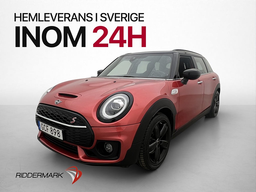 MINI Clubman Cooper S JCW 192hk Keyless Bluetooth P-sensorer