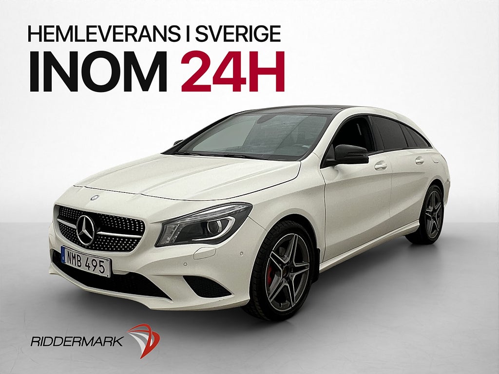 Mercedes-Benz CLA 200 d SB 4M Pano Drag Halvskinn