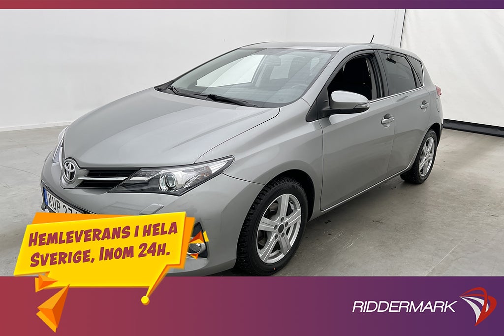 Toyota Auris 132hk Edition Feel M&K-Värmare Kamera Bluetooth