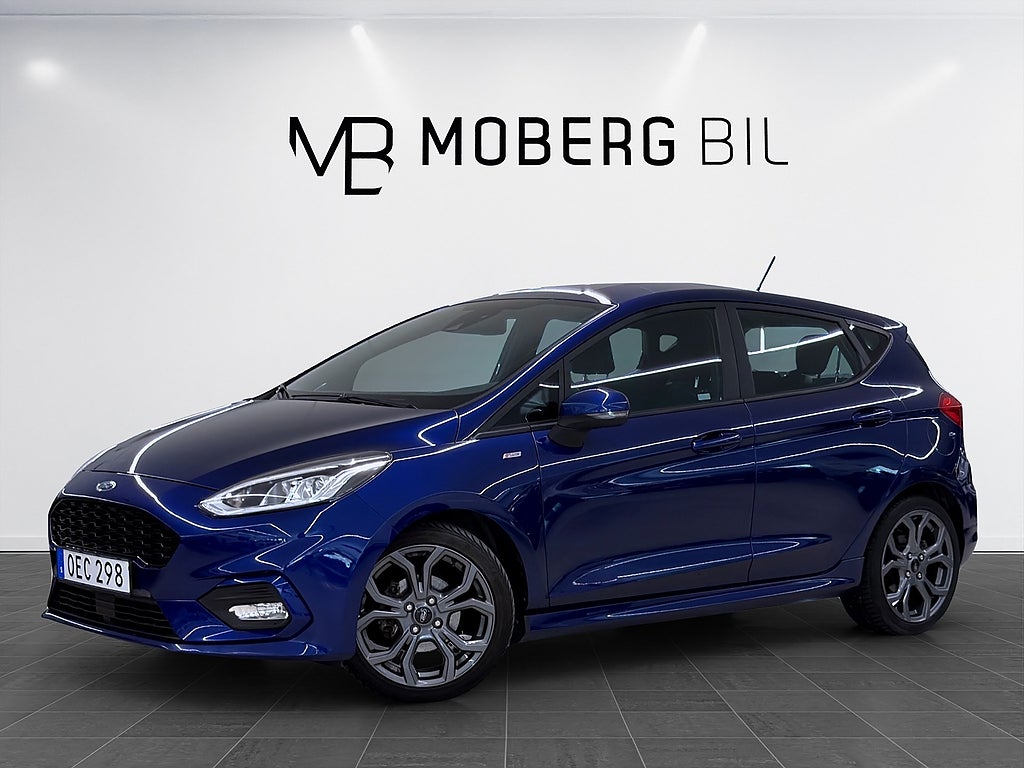 Ford Fiesta 5-D 1.0 EcoBoost 100hk ST-Line 2 års garanti!