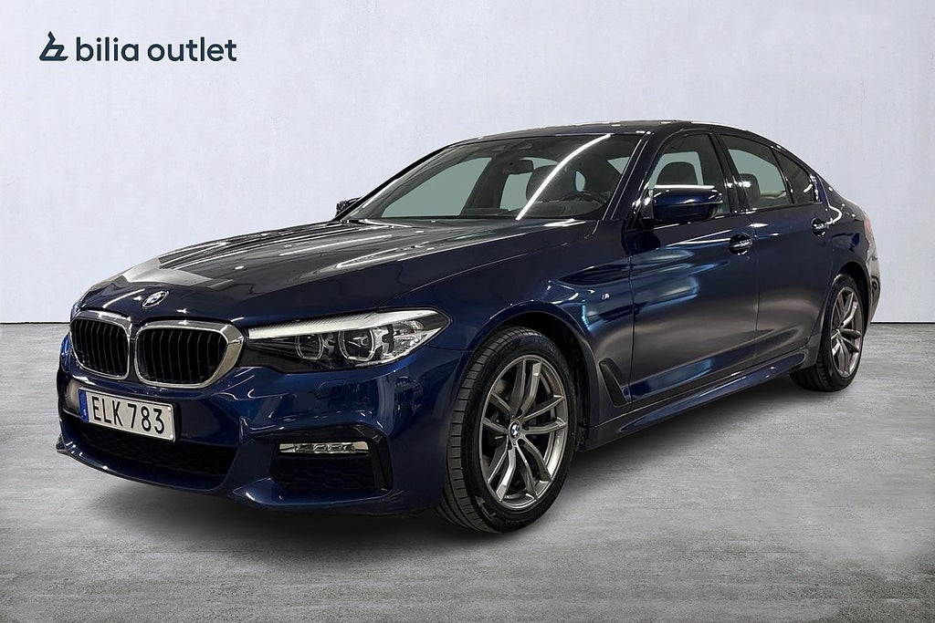 BMW 520d xDrive Sedan M-Sport / Head-Up / Värmare / Skinn / Drag
