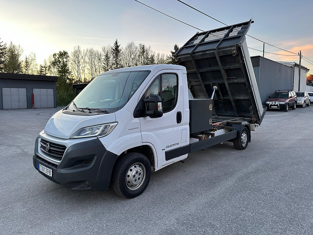 Fiat Ducato  3vägs Tipp 2.3 Multijet EU6 Drag Värmare 1ÄGARE