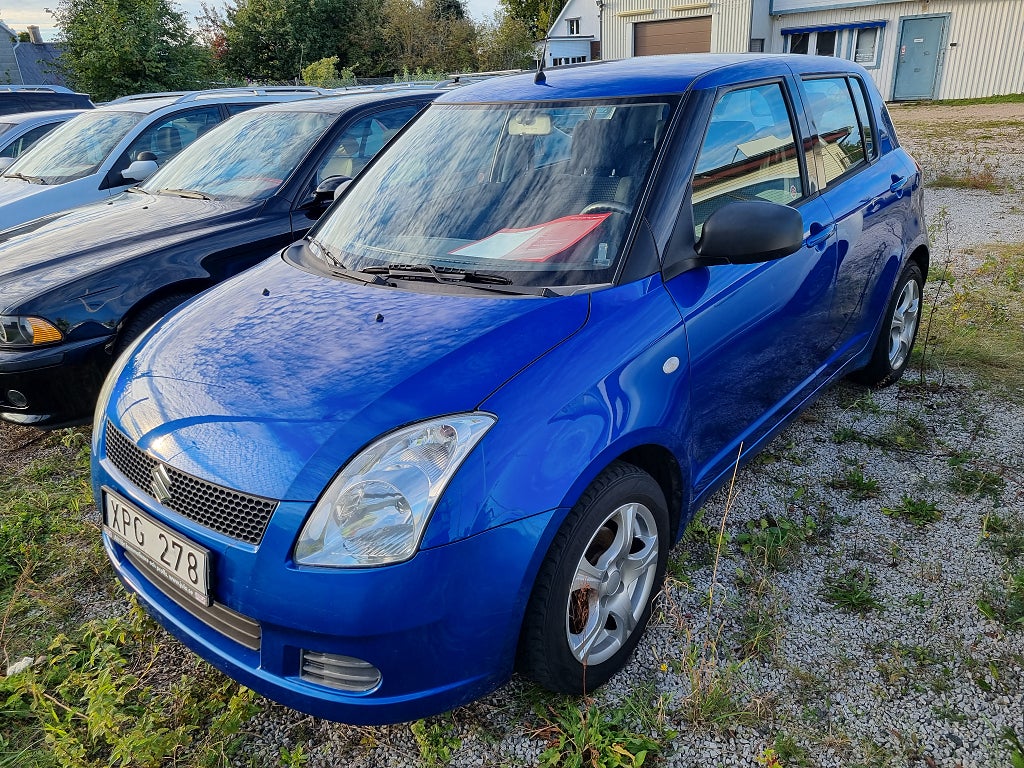 Suzuki Swift 5-dörrar 1.3 DOHC 16V VVT, 92hk NyBesiktigad