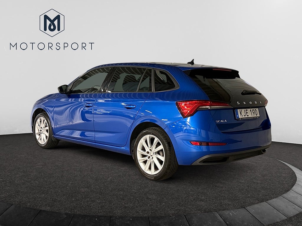 Skoda Scala 1.0 TSI Dragkrok Adaptiv farthållare Backkamera 360° bild 5