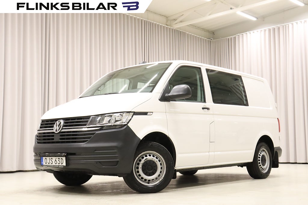 Volkswagen Transporter DSG 150HK Dubbelhytt 4608Mil Leasebar