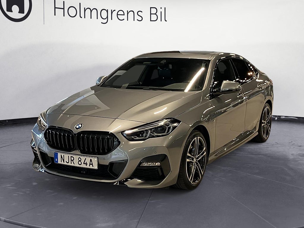 BMW 218i Gran Coupé 136hk M Sport Drag Pano Kamera HiFi Navi Läder