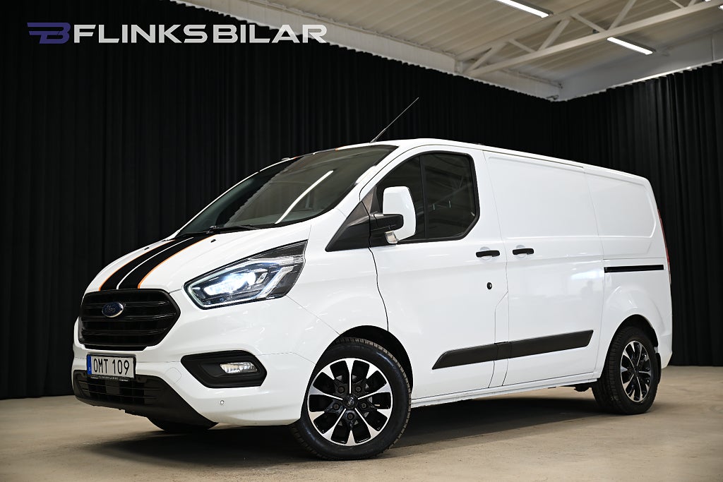 Ford transit Custom 130HK Automat|Xenon|Dubbeldörr|NyKamrem|