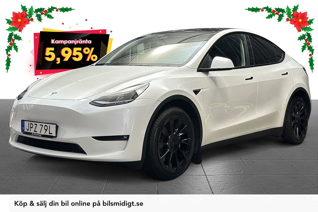 Tesla Model Y Long Range AWD AP Drag Pano Moms 514hk 5,95%*