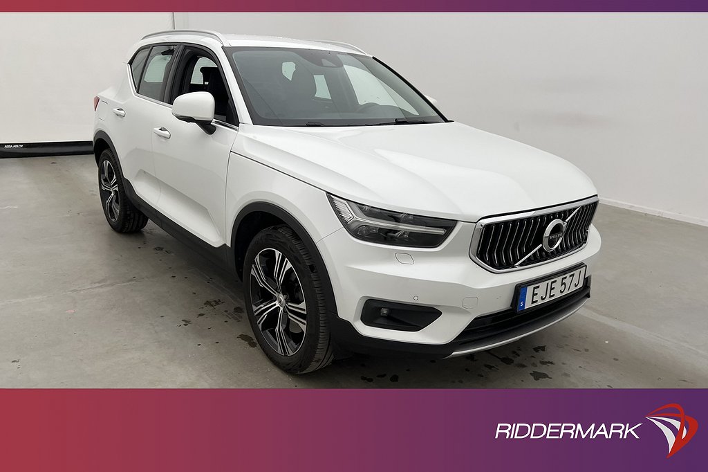 Volvo XC40 Recharge T4 Inscription VOC H/K Värm 360° Skinn