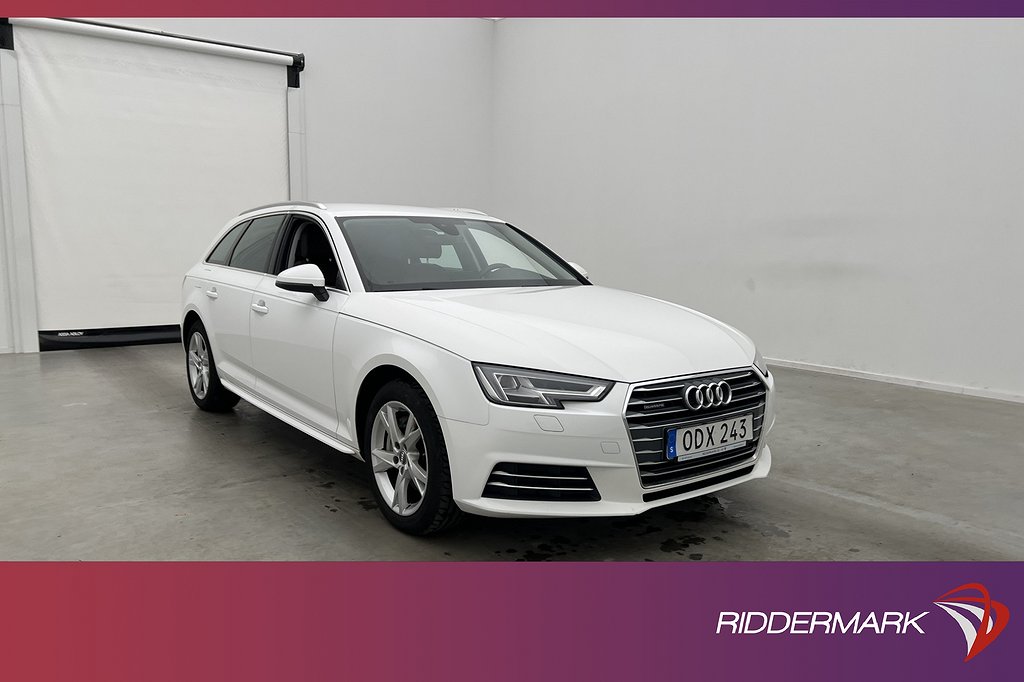 Audi A4 Avant 2.0 TDI Q 190hk Proline Sensorer Skinn Keyless