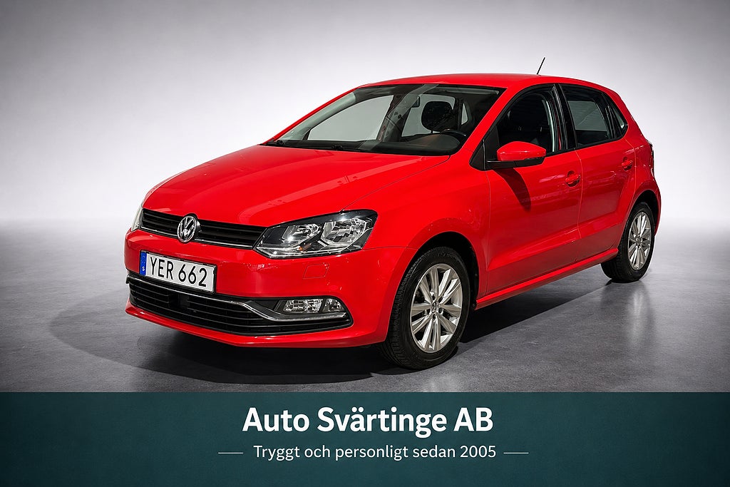Volkswagen Polo 5-dörrar 1.2 TSI BMT Base Euro 6 (S&V-däck, Bluetooth)