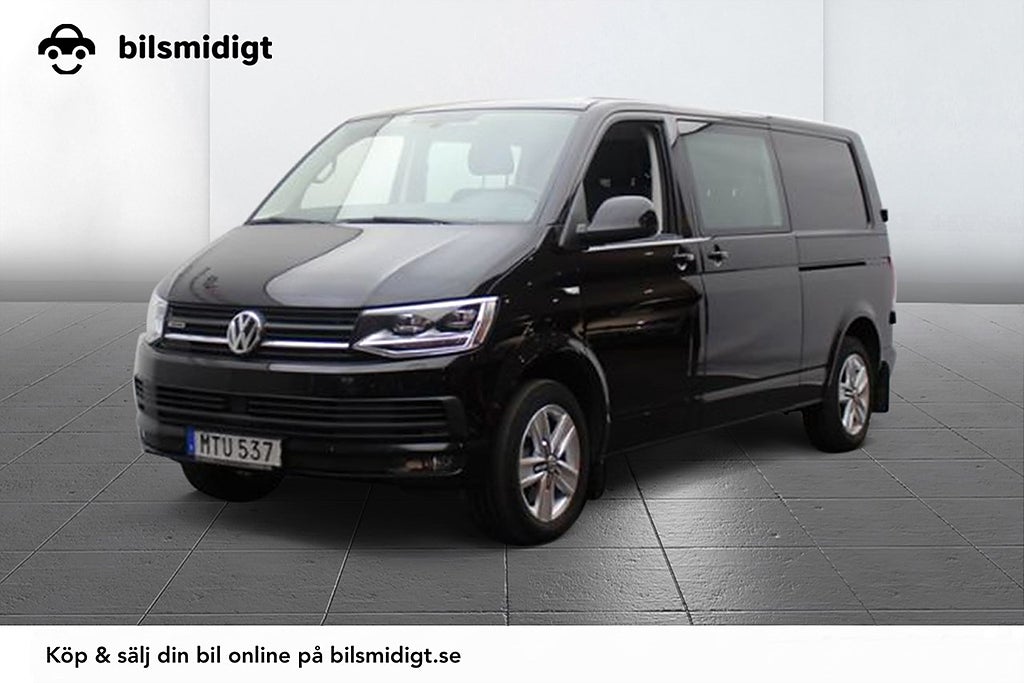 Volkswagen Transporter TwinCab T32 2.0 TDI 4M Komfort Drag Värmare 5sits 204hk