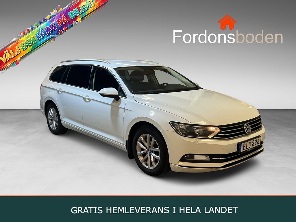 Volkswagen Passat Sportscombi 2.0 TDI Drag B-Kamera Kamrem bytt 150hk 