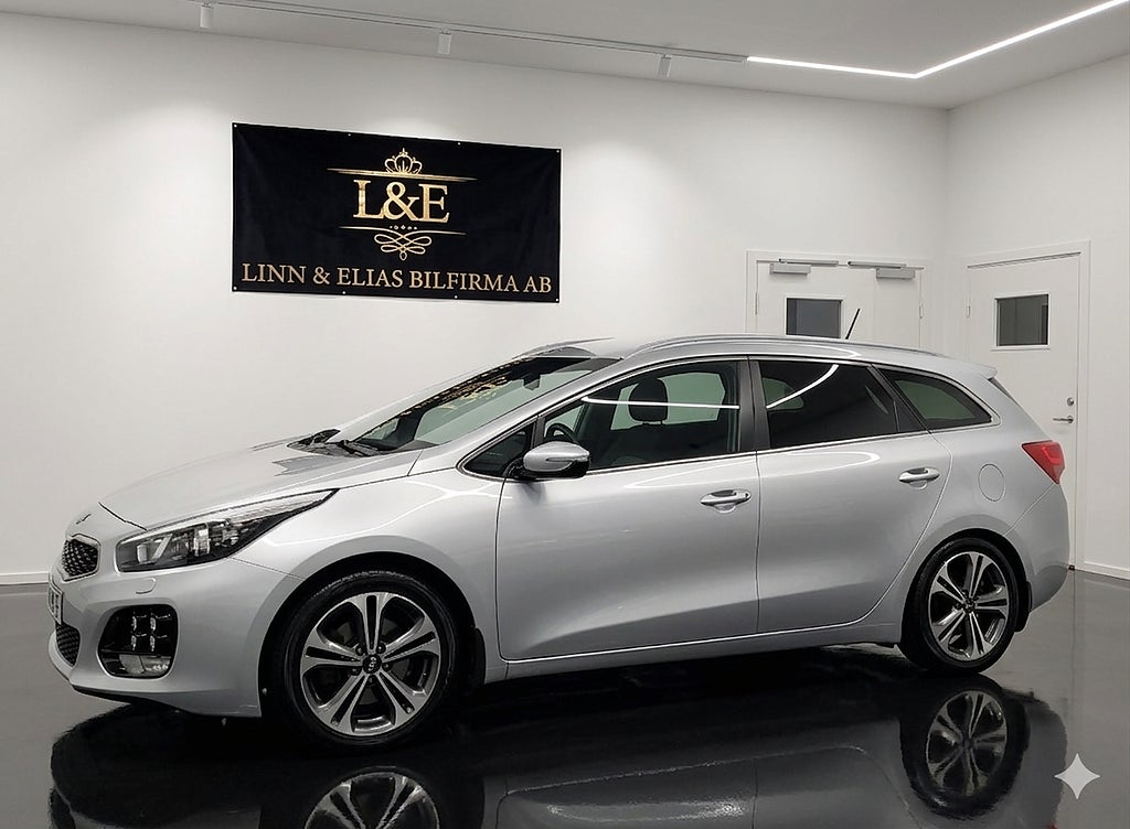 Kia Ceed 1.6CRDi DCT GT-Line 1ÅRSGARANTI/GPS/KAMERA/DRAG/VÄRMARE
