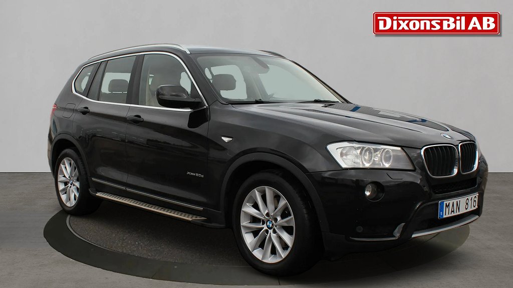 BMW X3 xDrive20d Steptronic Euro 5/Skinn/Sidesteps 