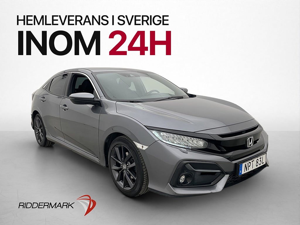 Honda Civic 126hk Elegance Kamera Navi Adp-Farthållare