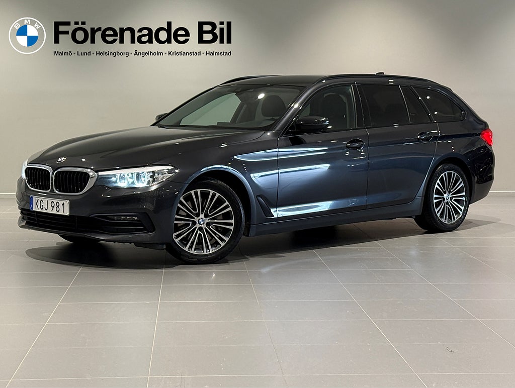 BMW 530i xDrive Touring Sport Line Drag HiFi Sportstol P. Assist