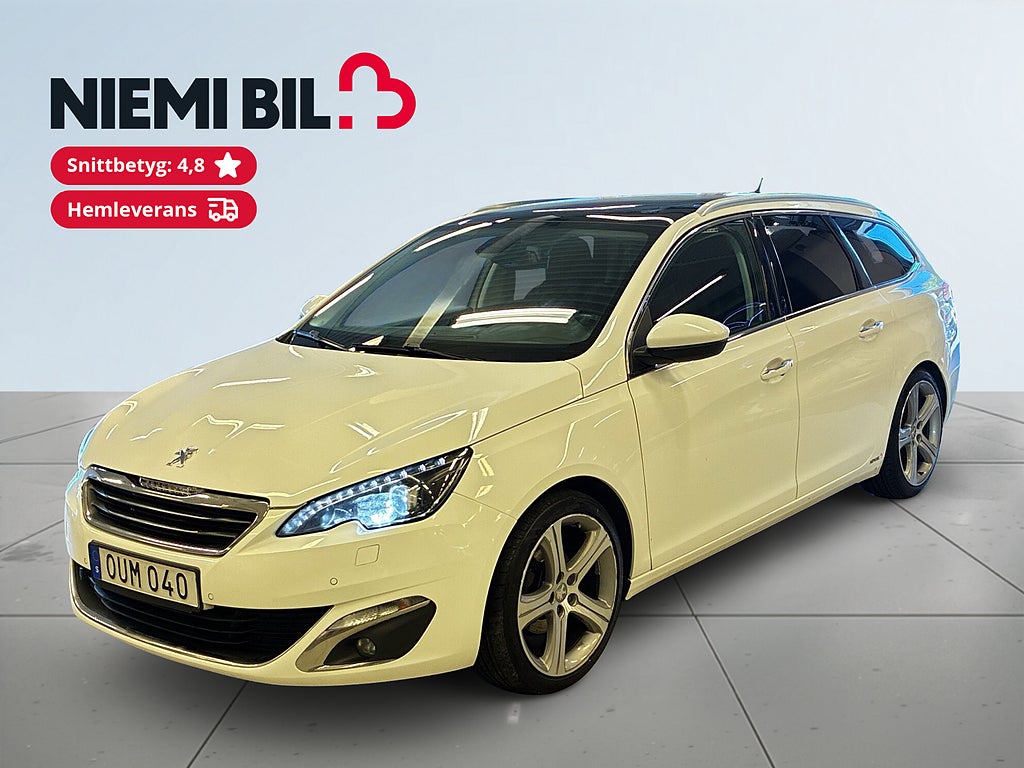Peugeot 308 sw 1.2 PureTech 130 Allure SoV-Däck/Pano/P-Sens/Värmare