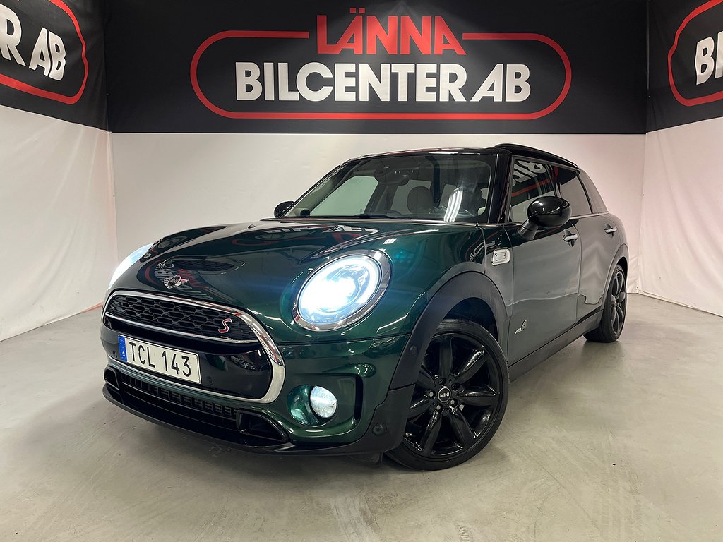 MINI Clubman Cooper S ALL4 Aut H/K Navi Skinn Låga mil PDC