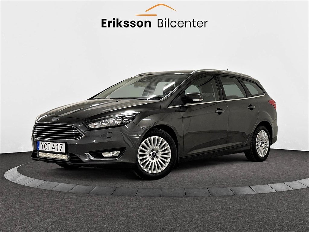Ford Focus Kombi 1.0 EcoBoost 100hk Titanium B-kam/Drag/Eu-6