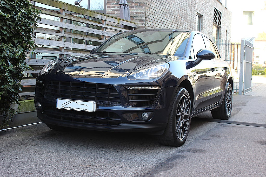 Porsche Macan S 340hk Eu6 Sv-såld / 14-vägs / Ljust läder