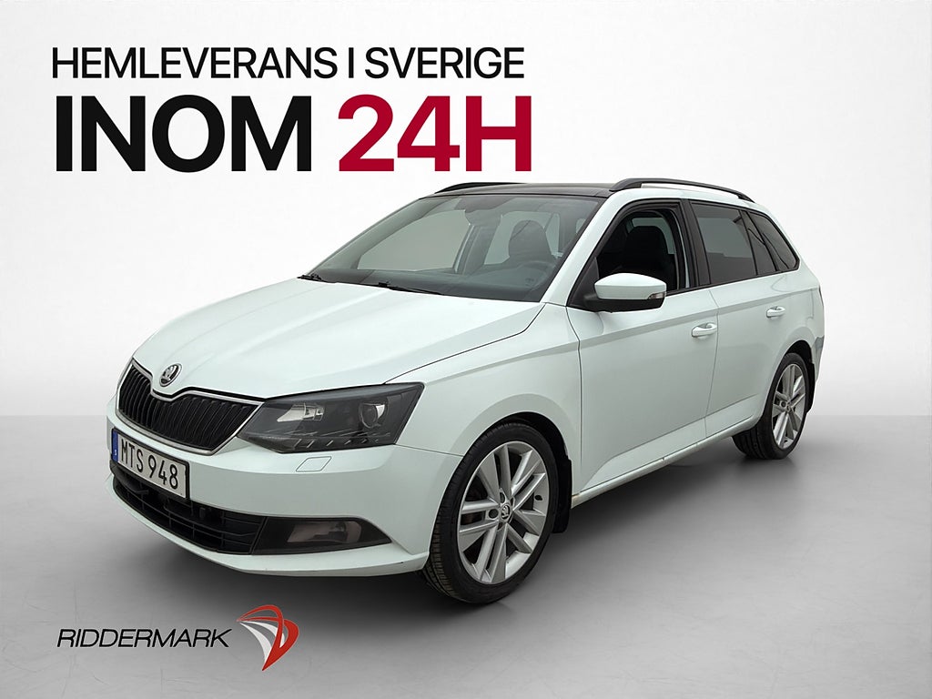 Skoda Fabia 1.2 TSI Automat 110hk Sport Pano M-Värm