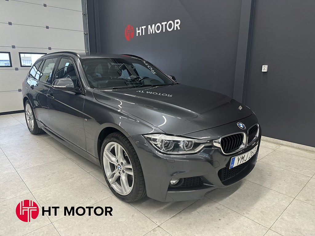 BMW 320 d xDrive M-Sport /Skinn/Drag/Rattvärme/Led-Ramp