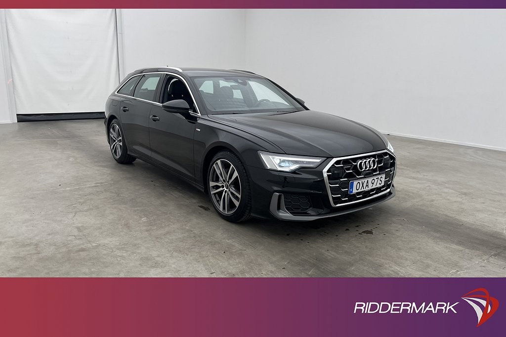 Audi A6 Avant 40 TDI Q 204hk S-Line Cockpit Kamera Drag MOMS