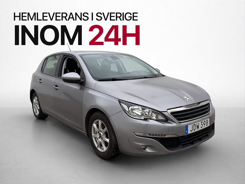 Peugeot 308 1.6 HDi 120hk Active P-Sensorer 2-Zons 0.38L/Mil
