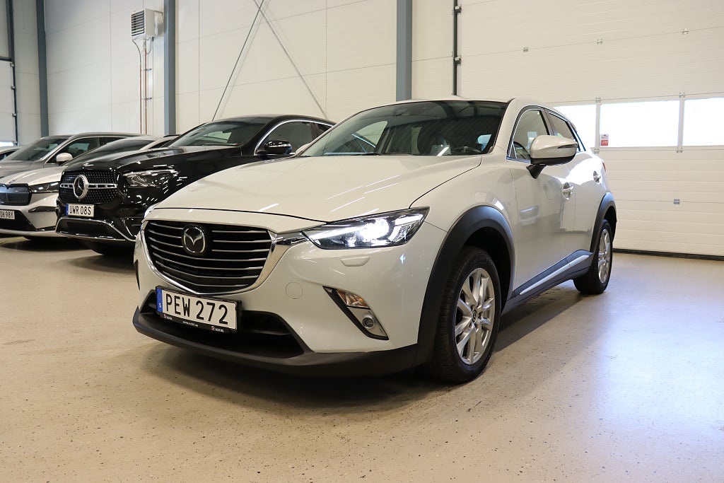 Mazda CX-3 2.0 SKYACTIV-G B-Kamera Bose Keyless Läder 120hk