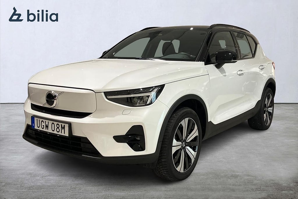 Volvo XC40 Recharge Single Motor Plus. Dragkrok \"2,95% ränta\"