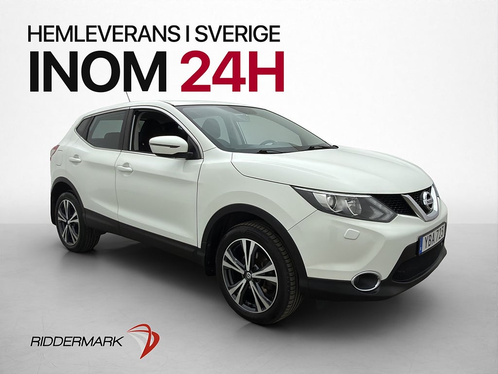 Nissan Qashqai 1.2 DIG-T 115hk Farthållare Dragkrok