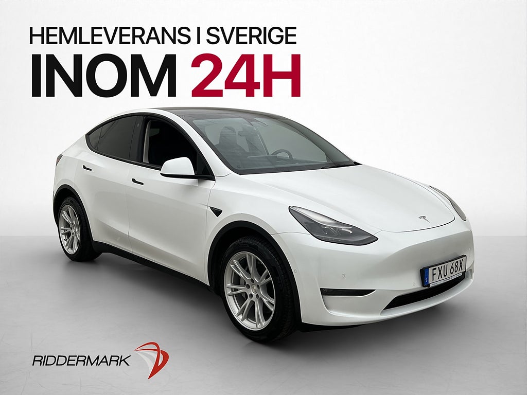 Tesla Model Y Long Range AWD 514hk MOMS Drag  Adp-fart Pano
