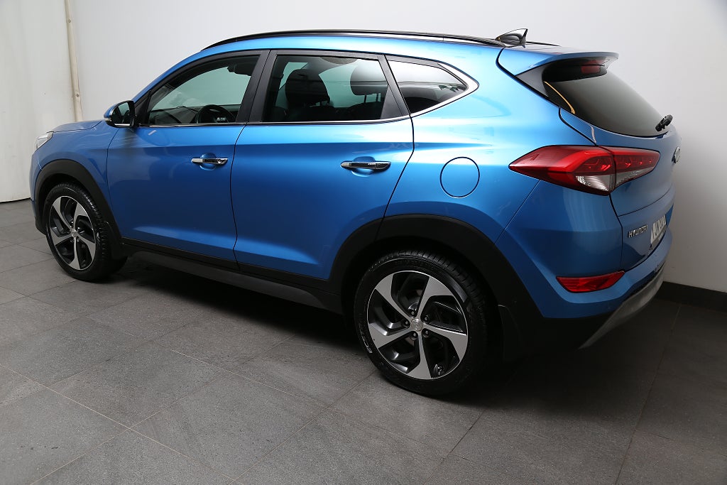 Hyundai Tucson 1,6 T-GDI 177hk Premium AWD Aut Pano Skinn 19" Motorv 2017