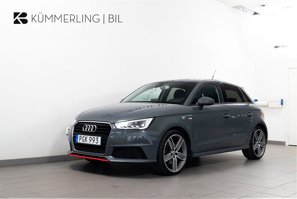Audi A1 Sportback 1.8 TFSI S-Tronic / S-Line / 192 hk