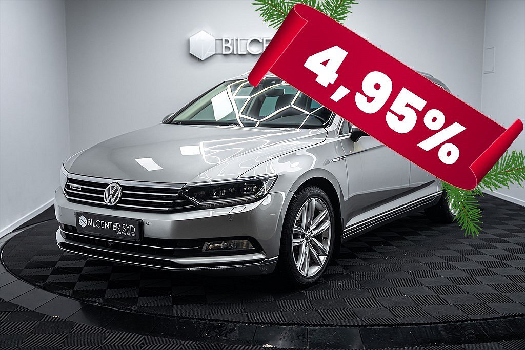 Volkswagen Passat 2.0 TDI|4Motion|GTS|Cockpit|Adap-Farthållare|240hk|