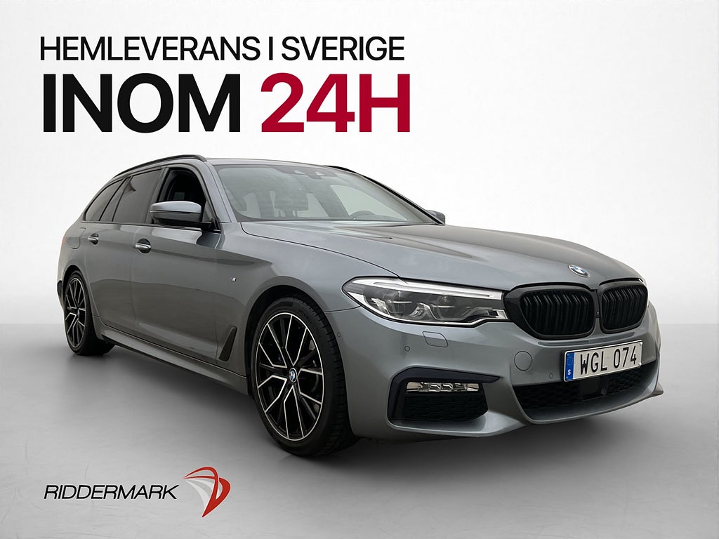 BMW 530 d 265hk xDrive M Sport Värmare 360° Pano HUD Drag