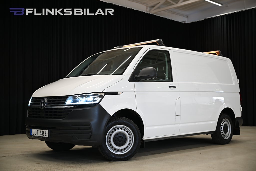 Volkswagen Transporter 4Motion DSG 150HK Inredd|LED|Drag|Värmare|Inverter|Moms