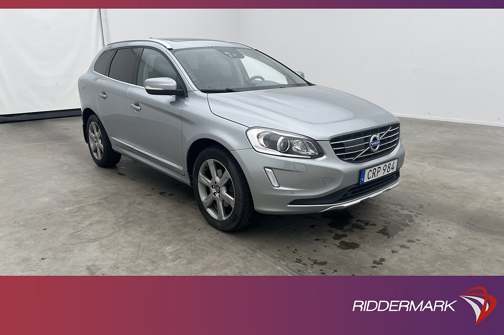 Volvo XC60 D4 AWD Summum VOC Värmare Pano Kamera Navi Drag