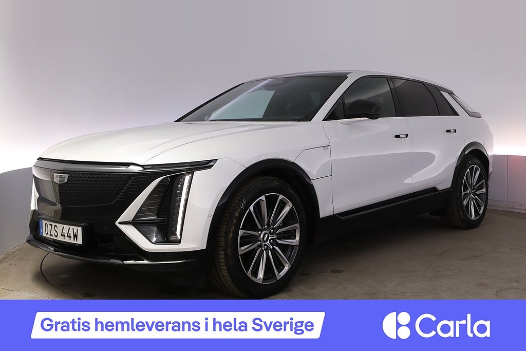 Cadillac Lyriq Sport Pano Nappa AdapFarth Massage AKG Ljud